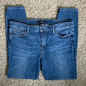 Sam Edelman The Kitten mid rise ankle size 32 blue jeans